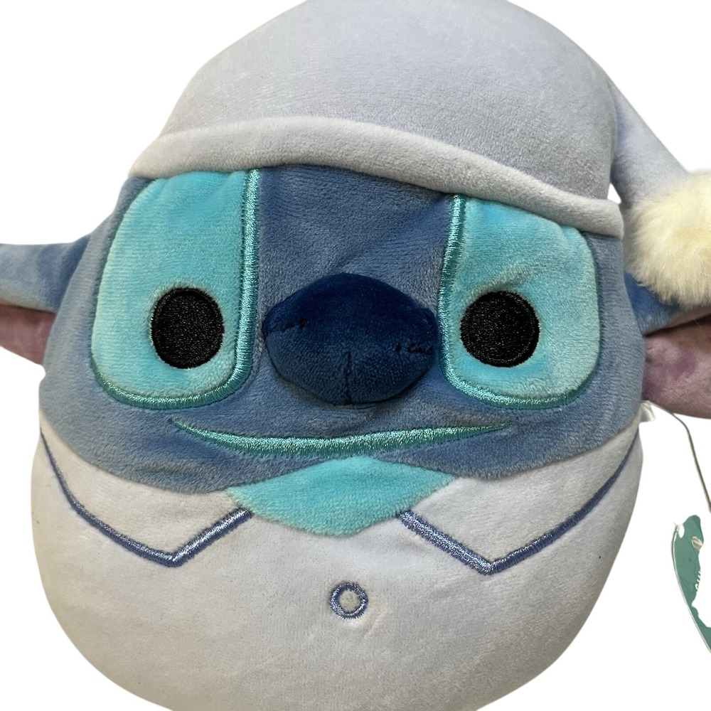 NWT Disney Stitch Bedtime Pajamas Baby Squishmallow 6.5" Nighttime Sleepy Cozy